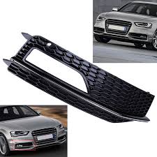 1xfront Bumper Fog Light Grille Rs4 Style Honeycomb Grill For Audi A4 B8 5 13 15 Ebay Motors Parts Accessories Car Truck Parts Audi Audi A4 Truck Parts