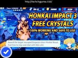 Honkai Impact 3 Hack Cheats Unlimited Crystals And Coins Generator 2020 Cheating Hacks Crystals