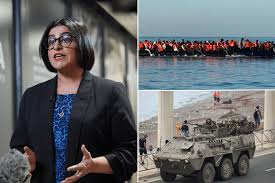 Shabana Mahmood dismisses calls to copy Spain's migrant pushback as it's  'trickier' to tackle Channel crossings