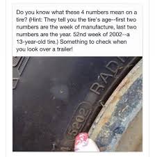 Even if your tire has plenty of tread depth left it can show signs of age and need replacement. Do You Know How To Tell How Old A Tire Is Useful Life Hacks Diy Life Hacks Simple Life Hacks