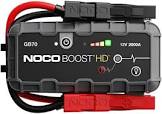 Genius GB70 BoostHD Jump Starter and Power Bank, 2000 Amp NOCO