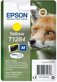Epson stylus sx235w treiber software : Singlepack Yellow T1284 Durabrite Ultra Ink Epson