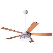 Metropolitan double ceiling fan in oil rubbed bronze by gulf coast fans. Modern Fan Company Pharos Led Ceiling Fan Pha Gw 52 Mp Led 004 Size 52 Body Finish Gloss White Blade Color Maple