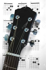 An Acoustic Guitar Over Chords Chart