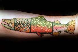 It's fair to say that trout are my favorite freshwater species, and i've been fishing for them since i was a wee tiny. 60 Trout Tattoo Designs For Men Freshwater Fish Ink Ideas