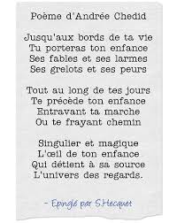 Poeme D Andree Chedid Jusqu Aux Bords De Ta Vie Tu Porteras Ton Enfance Ses Fables Et Ses Larmes Ses Grelots Et Ses Peurs En 2021 Poeme Francais Poeme Citation Heureux