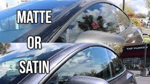 From luxury cards to electronics and makeup products to fashion accessories, matte black finishes are everywhere. Matte Black Vs Satin Black Wrap Chrome Delete For Your Tesla Which Is Right For You Youtube