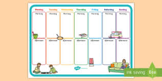 Experiences were about natural works. Summer Activity Calendar Twinkl Teacher Made