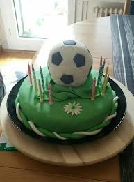 Fussballtorte Fondant Fussball Torte Torten Fondant