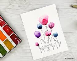 Easy watercolor ideas for kids. Easy Watercolor Flowers Step By Step Tutorial Dawn Nicole