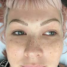 Eyebrows On Fleek Cosmetic Tattoos By Audrey Glass Cosmetic Tattoo Tattooed Freckles Eyebrows On Fleek