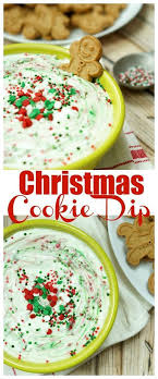 Easy Christmas Cookie Dip Recipe Delicious Christmas Cookies Christmas Cookies Easy Cookies Recipes Christmas