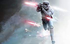 You'd think that somewhere in all of those movies, or somewhere in all of those awesome episodes of clone wars, or rebels, they would include a tiny little scene in which a blaster bolt clearly deflects off of a piece of stormtrooper armor, to justify its existence. Artstation First Order Stormtrooper Juani Forn
