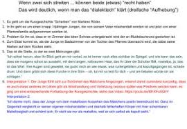 Ferdinand von schirach hat mit terror eines der größten moralischen dilemma überhaupt in ein packendes und hinterfragendes stück verwandelt. Marlene Roder Scherben Beispiel Fur Die Dialektische Erorterung Einer Textstelle Textaussage