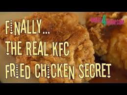 Kfc Fried Chicken Secret Recipe Original Recipe Secret Ingredients How To Make Kfc Whats4chow Kfc Fried Chicken Recipe Fried Chicken Secret Recipe