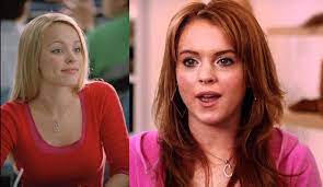In Mean Girls (2004), queen bee Regina wears a “R” necklace around her  neck. Cady begins wearing a “C” necklace once she has humiliated Regina and  taken her place. : rMovieDetails