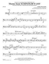 Sheets piano, 2012 — 2021. Theme From Schindler 039 S List Cello By John Williams Digital Sheet Music For Orchestra Download Print Hx 96703 Sheet Music Plus