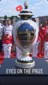 Sebastian vettel (aston martin) 3. Hungarian Grand Prix Trophy Formula1