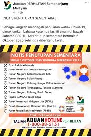 Taman botani negara shah alam. Jabatan Perhilitan