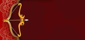 Red Indian Dussehra Background Arrow Background Festival Background Orange Background