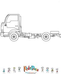 Each printable highlights a word that starts. Small Trailer Truck Coloring Page Kidspressmagazine Com Truck Coloring Pages Small Trailer Coloring Pages