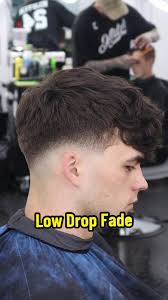Low Drop Fade Haircut Ideas with Short Hair