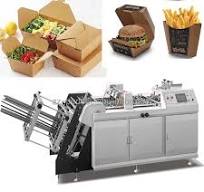 Production Line Take Away Food Packaging Disposable Automatic Aluminum Foil  Paper Container Make Lunch Box Making Machine