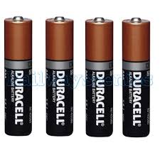 Card Of 4 Duracell Power Aa Size Batteries