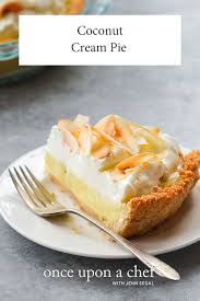 Coconut Cream Pie Once Upon A Chef Recipe Coconut Cream Pie Desserts Coconut Cream