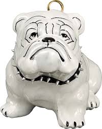 Pet Set Bulldog Christmas Ornament A Love Of Dogs For The Love Of Dogs Shopping For A Cause White Bulldog Bulldog Puppies Bulldog