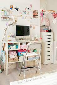 Arrow h6103 adjustable height hydraulic sewing and craft chair. Craft Room Desk And Chair In 2021 Craft Room Desk Craft Room Craft Room Storage