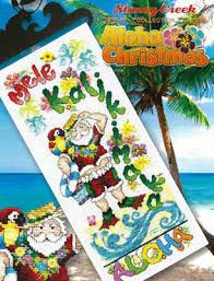 Stoney Creek Aloha Christmas Cross Stitch Pattern 123stitch
