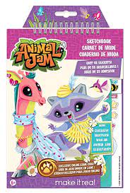 On the left corner down the bottom, there is the logo of animal jam. Animal Jam Coloring Pages Free Printable