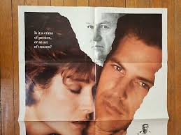 NO WAY OUT Folded 1987 One Sheet Movie Poster Thriller Gene Hackman, K  Costner