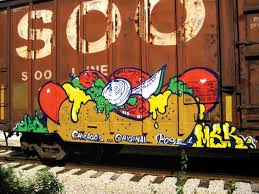 Frank 41 The Seventh Letter Train Graffiti Train Art Chicago Artists