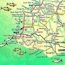 Seven Mile Beach Jamaica Review Negril Jamaica Map Negril Jamaica