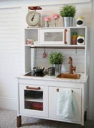 15 Incredible Ways To Remodel Ikea S Duktig Play Kitchen Ikea Kids Kitchen Kids Play Kitchen Diy Play Kitchen