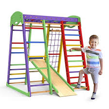 Indoor Playground Toddler Climber Slide Kids Jungle Gym Playset Activity Toddler Climber Structure Pla In 2020 Kids Jungle Gym Toddler Climbers Indoor Playground