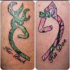 How do i love thee…let me count the ways…these evocative words from a celebrated love sonnet by elizabeth browning date back to 1850. Matching Browning Buck And Doe Tattoo By Joshua Doyon Ig Inkedupging Browning Tattoo Cute Couple Tattoos Doe Tattoo