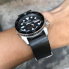 Pin By Vulcan Smithy On Horology Seiko Nato Strap Seiko Mechanical Watch Mesh Strap Watch