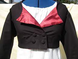 Regency Spencer Jacket Riding Habit Coat Custom Made To Measure Sense And Sensibility Repro Marriane Dashwood 78 Spencer Jacket Jackets Riding Habit