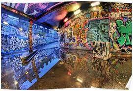 Graffiti Art Reflected Posters Graffiti Art Graffiti Graffiti Murals