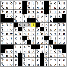 Friday February 6 2015 Diary Of A Crossword Fiend