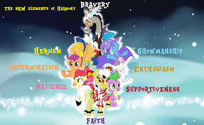 They have been wielded on rare occasions, particularly during events marked by danger and anarchy as a last resort to restore and enforce the balance of peace and order. The New Elements Of Harmony By Rigifan32 On Deviantart