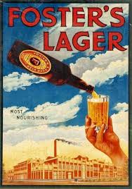 1930 S Beer Advertisment For Foster S Lager Depicting The Abbotsford Brewery In 2020 Vintage Beer Labels Beer Advertising Beer Poster