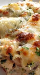 Chicken Spinach And Mushroom Pasta Bake Recipe Recipes Main Dish Recipes Mushroom Pasta Bake