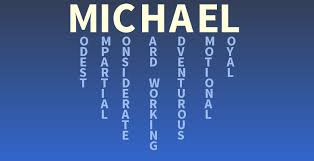 Your Name Michael What Does Your Name Mean Names With Meaning Meant To Be Michael Name