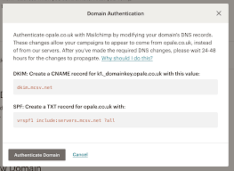 Cname Records Don T Show On Dns Lookup Services For Use With Mailchimp Server Fault