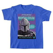 The covers are so good. The Mandalorian Comic Book Cover T Shirt For Kids Star Wars The Mandalorian Customized Shopdisney