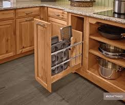 Cabinet Kitchen Tray Baking Sheet Storage Rustic Pantry And Cabinet Organizers Cabinet Organizers Ikea Baking Sheet Storage Sheet Storage Kraftmaid Kitchens